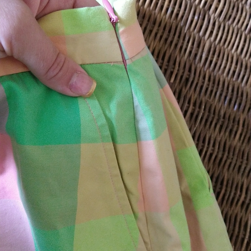 Liz Claiborne Golf Checkered Skort - Picture 6 of 8